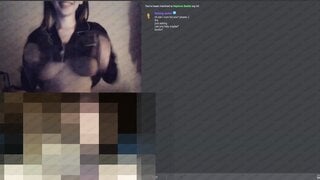 GIRL ASK HER BOYFRIEND PERMISSION TO SHOW ME HER MASSIVE TITS