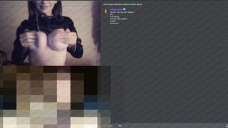 GIRL ASK HER BOYFRIEND PERMISSION TO SHOW ME HER MASSIVE TITS