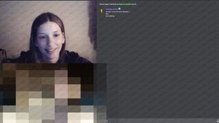GIRL ASK HER BOYFRIEND PERMISSION TO SHOW ME HER MASSIVE TITS