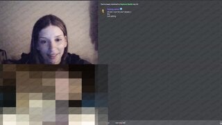 GIRL ASK HER BOYFRIEND PERMISSION TO SHOW ME HER MASSIVE TITS