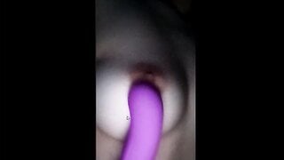Omegle teen with toys