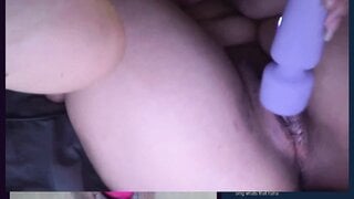 Omchater Flingster Girl Masturbates while Calling Bf