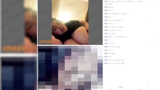 BBW SUCKS HER DILDO AND SHOW HER MASSIVE TITS