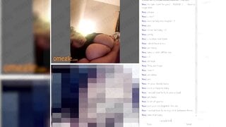 BBW SUCKS HER DILDO AND SHOW HER MASSIVE TITS