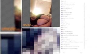 BBW SUCKS HER DILDO AND SHOW HER MASSIVE TITS