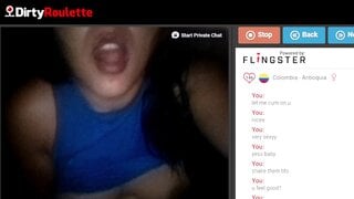 Colombian milf thinks I'm gonna cum for her