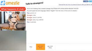 Slut uses a spoon on her pussy