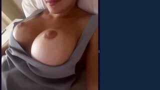 Omchater Flingster Beautiful Woman Flashing