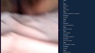 Omchater Flingster Horny Latina Masturbates to cum