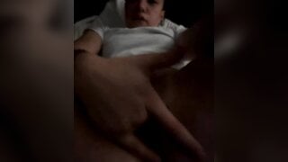 asian teen fingers and spreads her pussy