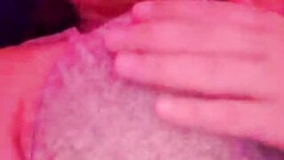 teen shows her big tits