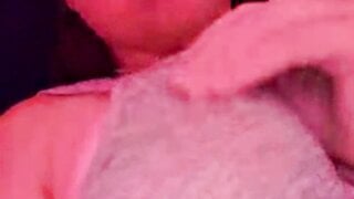 teen shows her big tits