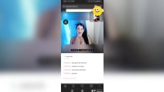 Cumshot VideoChat unknown voyeur
