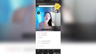 Cumshot VideoChat unknown voyeur