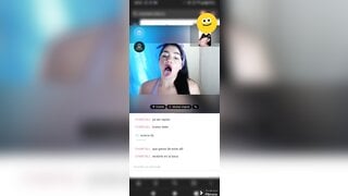 Cumshot VideoChat unknown voyeur