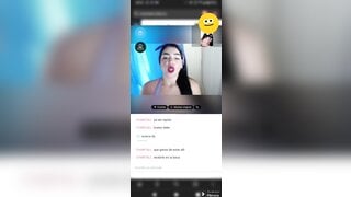 Cumshot VideoChat unknown voyeur