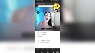 Cumshot VideoChat unknown voyeur