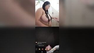 BBW showering for me