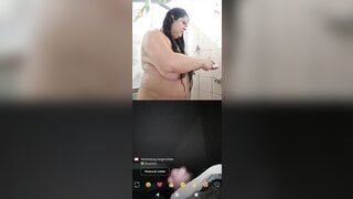 BBW showering for me