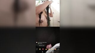 BBW showering for me