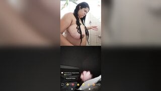 BBW showering for me