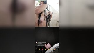 BBW showering for me