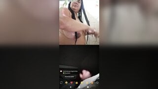 BBW showering for me