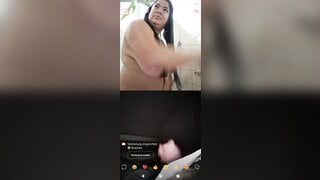 BBW showering for me