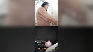 BBW showering for me