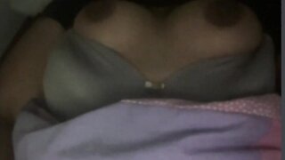girl flashes me with her roomate in the room