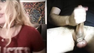 Cute Girl Flashes While Talking
