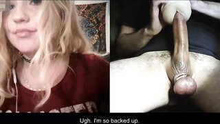 Cute Girl Flashes While Talking