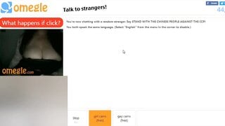 Cutie with big tits moans for my cock