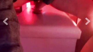 german masturbate all over her living room
