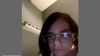 White teen masturbating