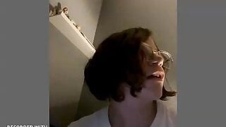 White teen masturbating