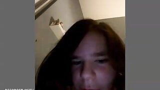 White teen masturbating