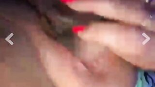 russian hot pussy masturbating with me