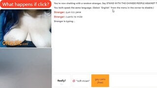 Licking her boobs and moaning for cum