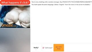 Licking her boobs and moaning for cum