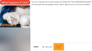 Licking her boobs and moaning for cum
