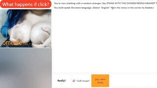 Licking her boobs and moaning for cum