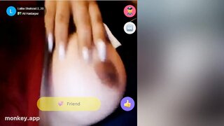 Huge titties from pakistan on monkey.app