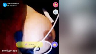 Huge titties from pakistan on monkey.app