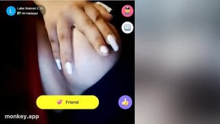 Huge titties from pakistan on monkey.app