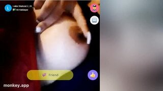 Huge titties from pakistan on monkey.app