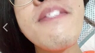 Dick sucking Shagle video call
