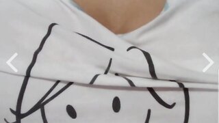 India milf showing boobs video call