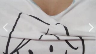 India milf showing boobs video call