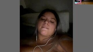 Omegle Chubby Masturbates and Dirty Talks